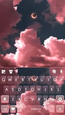 Pink Aesthetic Sky Theme android App screenshot 0